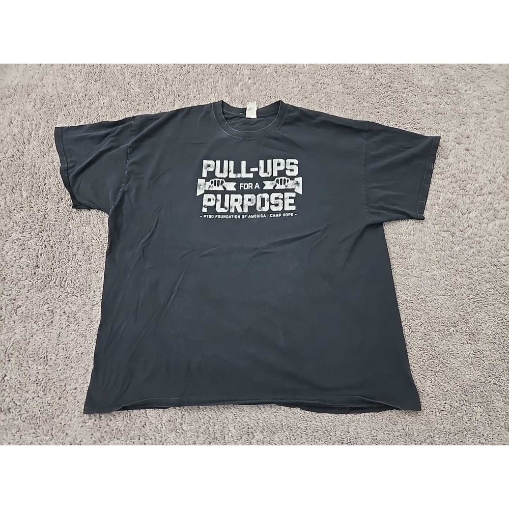Pull-Ups‎ For A Purpose T Shirt Mens 2XL PTSD Foundation of America/Camp Hope